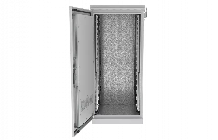 Шкаф климатический телекоммуникационный напольный 19",22U(600x1000) ШКТ-НП-22U-600-1000 ССД