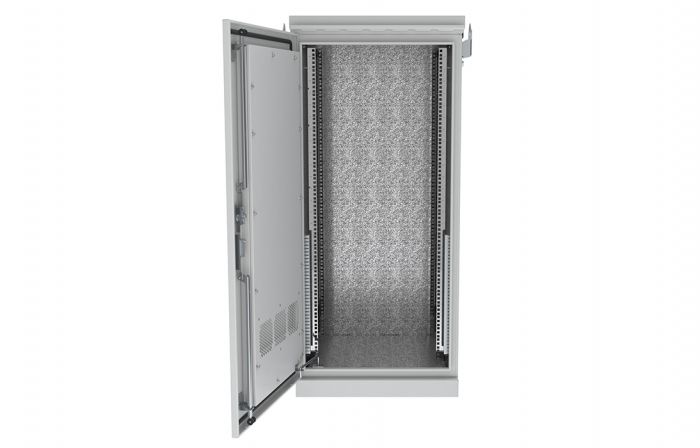 Шкаф климатический телекоммуникационный напольный 19",27U(600x800) ШКТ-НП-27U-600-800 ССД
