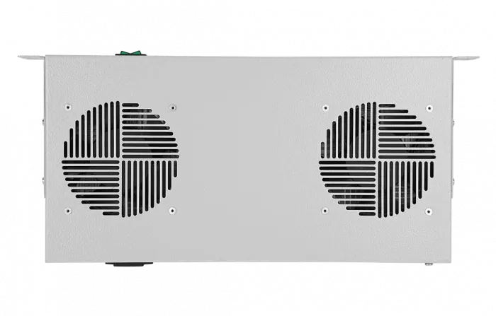Вентиляторный модуль , 2 вентилятора с термодатчиком 35С ВМ-2-19"-Ш со шнуром ССД