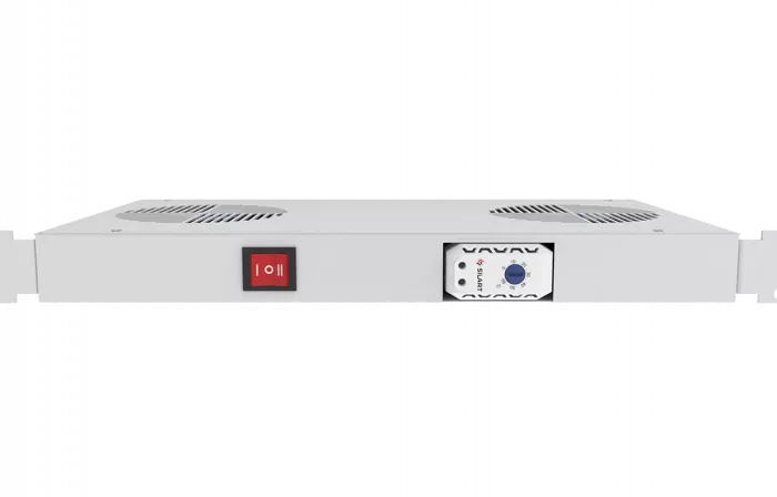 Вентиляторный модуль , 2 вентилятора с термореле  ВМ-2-19"-Т ССД