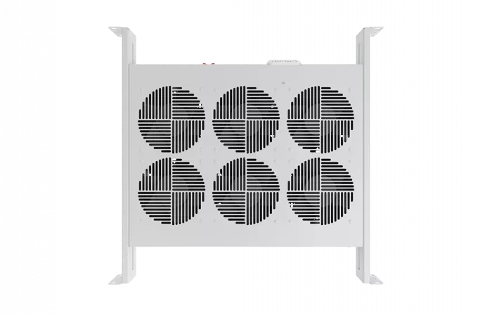 Вентиляторный модуль , 6 вентиляторов с термореле  ВМ-6-19"-Т ССД