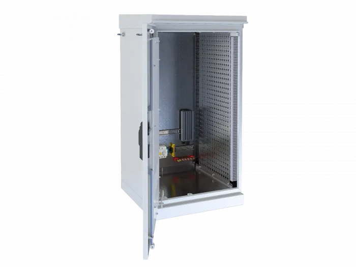 Шкаф климатический  напольный с комплектацией 19",22U(600x600) ШКТ-НП-22U-600-600-КОМ-3
