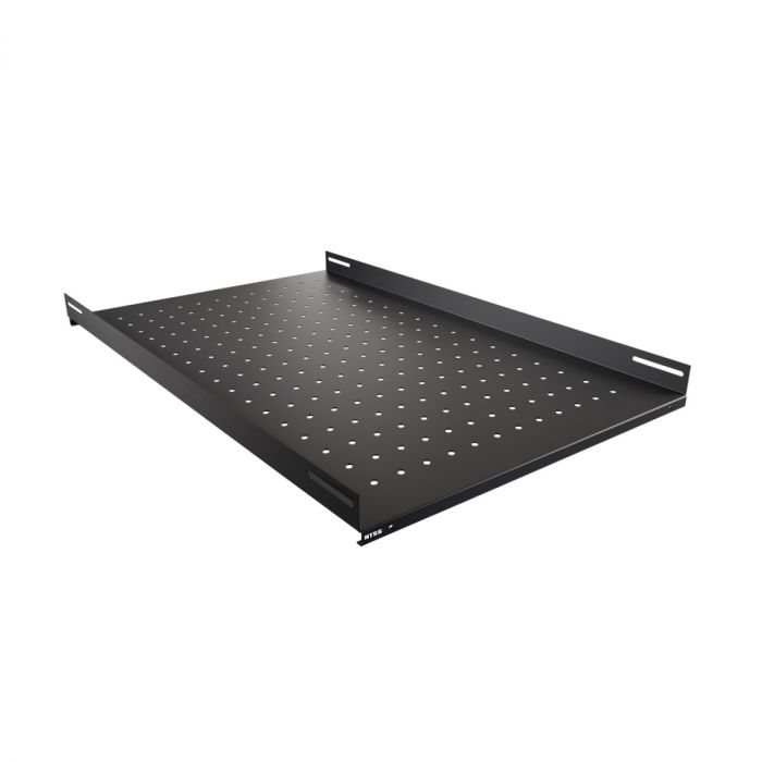 Полка стационарная NTSS 470х750мм, для напольных шкафов глубиной 1000мм, нагрузка до 100кг, черный RAL 9005