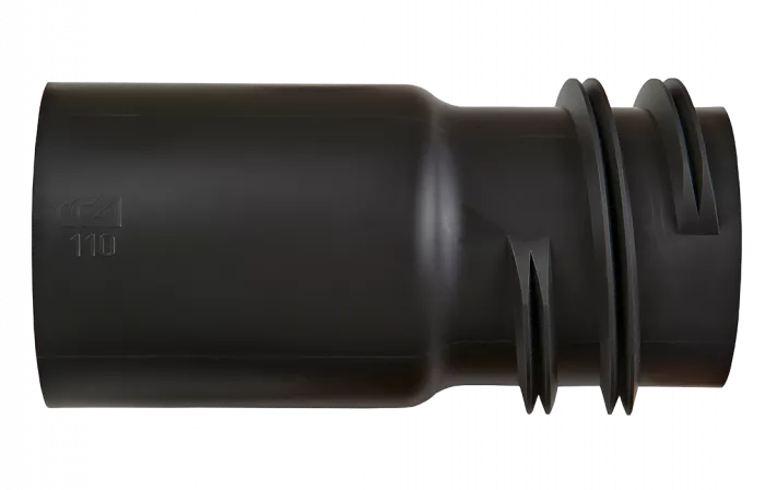Переходник ССД-Пайп на гладкую трубу 110 мм