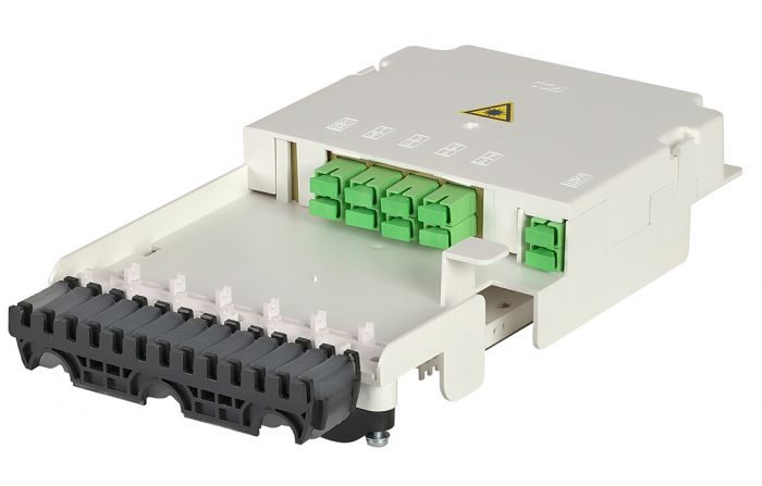 Муфта-кросс МКО-П2/С09-1PLC8-SC/APC-12SC-10SC/APC-1SC/APC ССД