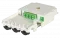 Муфта-кросс МКО-П2/С09-1PLC8-SC/APC-12SC-10SC/APC-1SC/APC ССД
