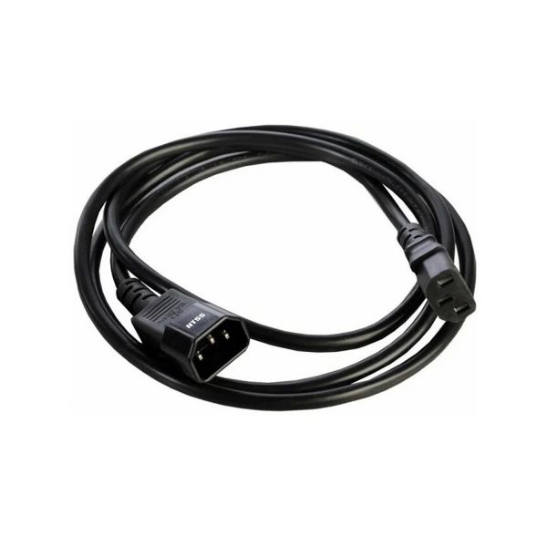 Шнур питания NTSS для БРП IEC 60320 C13 –  IEC 60320 C14, 3х0.75, 1 м, ГОСТ