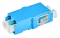 Адаптер (розетка) LC/UPC SM duplex (SC тип) бесфланцевый