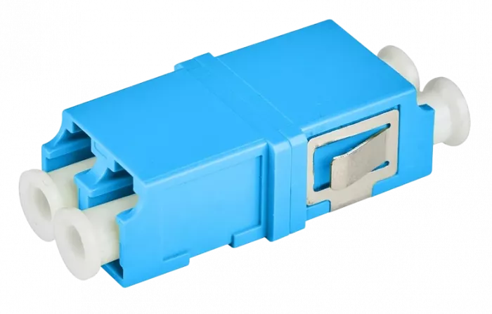 Адаптер (розетка) LC/UPC SM duplex (SC тип) бесфланцевый