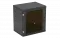 Шкаф телекоммуникационный настенный разборный черный 19”,15U(600x650), ШТ-НСр-15U-600-650-С-Ч дверь стекло ССД