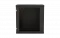 Шкаф телекоммуникационный настенный разборный черный 19”,15U(600x650), ШТ-НСр-15U-600-650-С-Ч дверь стекло ССД