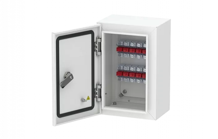 Шкаф электротехнический навесной ШЭН-300-200-150 в комплекте с модулями МВТ-1