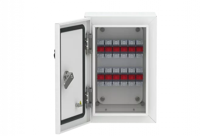 Шкаф электротехнический навесной ШЭН-300-200-150 в комплекте с модулями МВТ-1