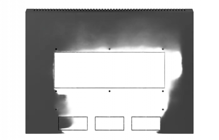 Шкаф телекоммуникационный настенный разборный черный 19”,9U(600x550), ШТ-НСр-9U-600-550-П-Ч дверь перфорированная ССД
