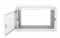 Шкаф телекоммуникационный настенный разборный 19”,6U(600x450), ШТ-НСр-6U-600-450-П дверь перфорированная ССД