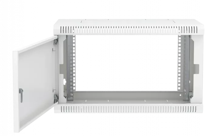 Шкаф телекоммуникационный настенный разборный 19”,6U(600x550), ШТ-НСр-6U-600-550-М дверь металл ССД
