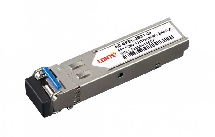 Модуль SFP WDM 1.25G Tx1310/Rx1550 20km LC DDM