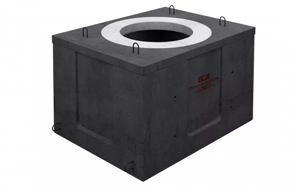 Колодец ККСр-1-10(80) ГЕК (B25) в 2х слойной гидроизоляции