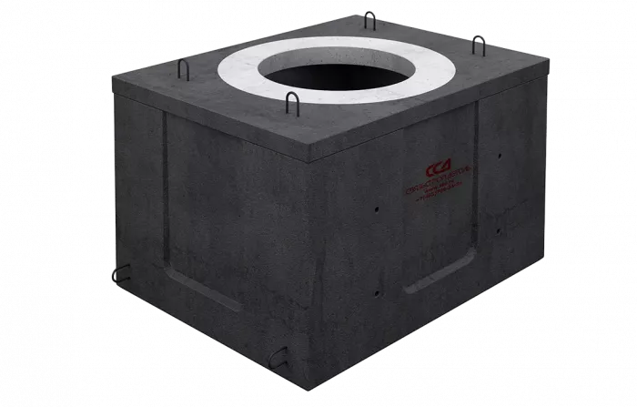 Колодец ККСр-1-10(80) ГЕК (B25) в гидроизоляции Колодец ККСр-1-10(80) ГЕК (B25) в гидроизоляции