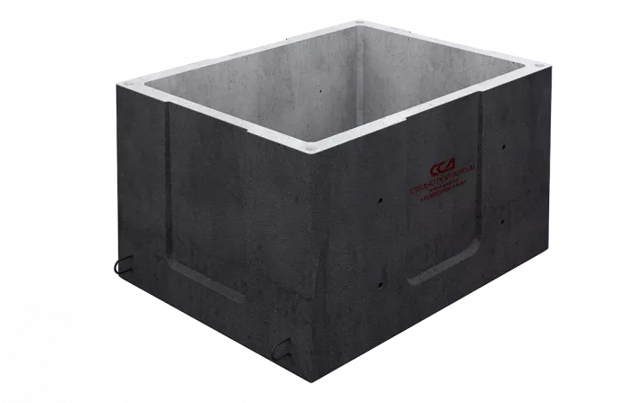 Колодец ККСр-1-10(80) ГЕК (B25) в гидроизоляции Колодец ККСр-1-10(80) ГЕК (B25) в гидроизоляции