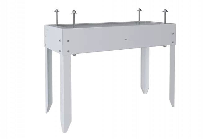 Тумба (фундамент) металлическая для установки шкафа ВОКС-УФП ССД