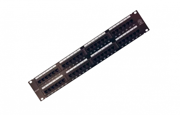 04-0022-1 REXANT Патч-панель 19", 1U, 48 портов RJ-45, категория 5e, Krone IDC