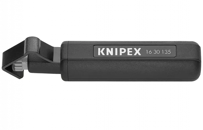 KN-1630135SB Стриппер для круглого кабеля из ПВХ, резины, силикона, тефлона (ПТФЭ), Ø 6 -29 мм, длина 135 мм, SB