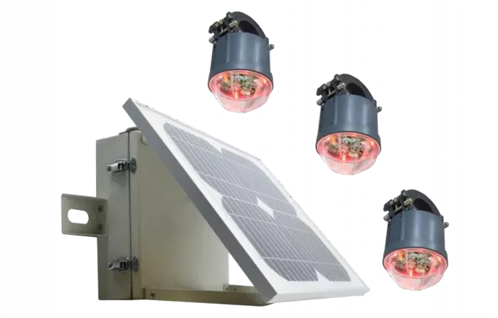 ИМАГ-LL - комплект индикаторов КЗ для ВЛ 6-110 кВ с блоком удаленной индикации