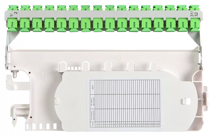 Модуль кроссовый откидной К-32SC-32SC/APC-32SC/APC ССД КПВ