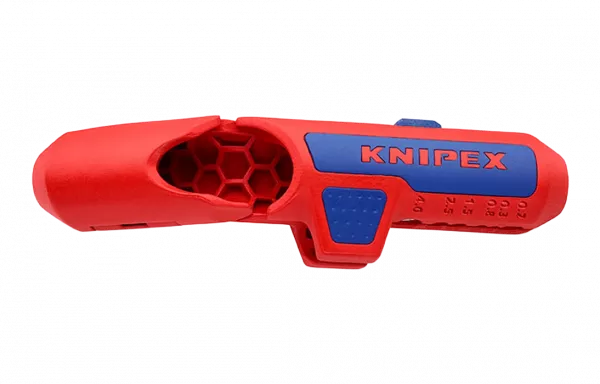 KN-169502SB	ErgoStrip® Cтриппер универсальный для круглых проводов, 0.2-4 мм², d8-13 мм, длина 135 мм, для левшей, SB