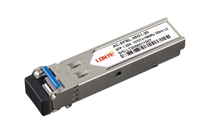 Модуль SFP WDM 1.25G Tx1310/Rx1550 20km LC DDM