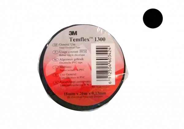 7100080349 Temflex 1300, универсальная изоляционная лента, 15мм х 10м х 0,13мм
