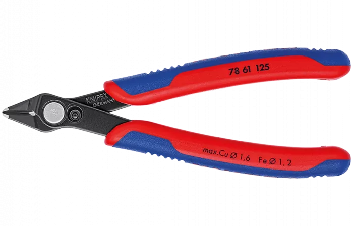 KN-7861125	Electronic Super Knips® Бокорезы прецизионные, нерж., для реза оптоволокна, 125 мм, 2-комп ручки
