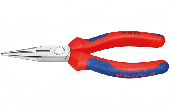 KN-2502160 Длинногубцы с режущими кромками, 160 мм, фосфатированные, 2-комп ручки