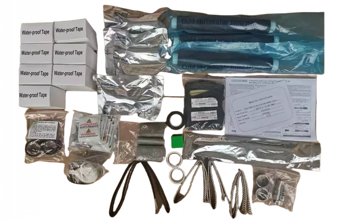 ИМАГ-Муфта-6/10-J-3х50-70 - комплект соединительной муфты холодной усадки для 3-жил. кабеля с изоляцией из СПЭ на 6/10 кВ, 3х50-70 мм2