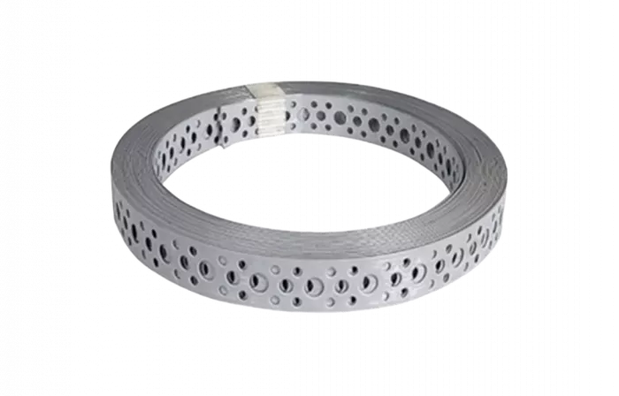 Лента монтажная перфорированная прямая 20х0,5 (25м) оцинкованная