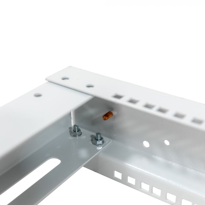 Стойка серверная NTSS OR двухрамная 45U 600-1000мм, комплект ножек, серый RAL 7035