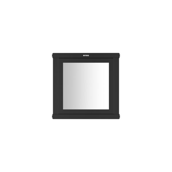 Секция крыши системы изоляции NTSS с аварийным открыванием, с окном, ширина коридора 800 мм, длина 800 мм, RAL 9005 чёрный