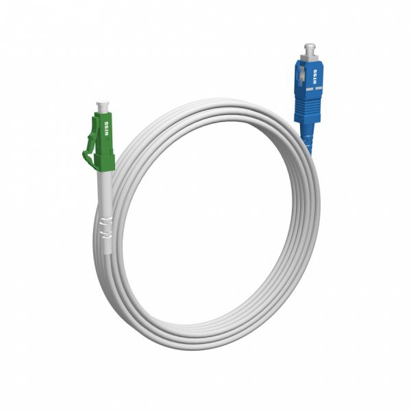 Шнур оптический NTSS spc LC/APC-SC/UPC 9/125 G.657A1 3.0мм 10м LSZH (патч-корд)