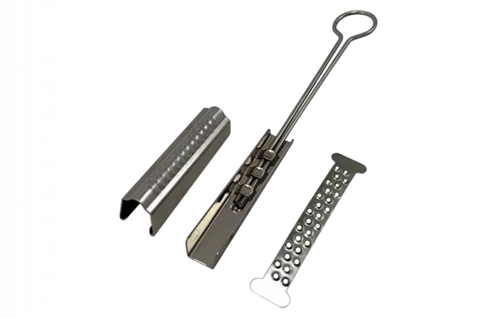 Зажим натяжной ODWAC-23 (нерж) для круглого кабеля до 8мм 1,8кН