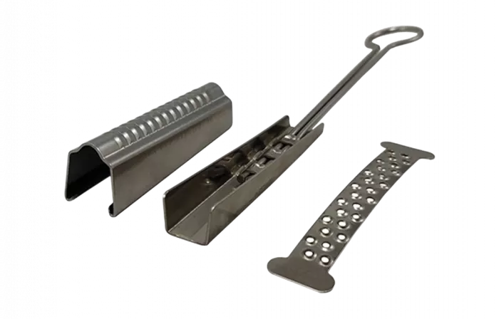 Зажим натяжной ODWAC-23 (нерж) для круглого кабеля до 8мм 1,8кН