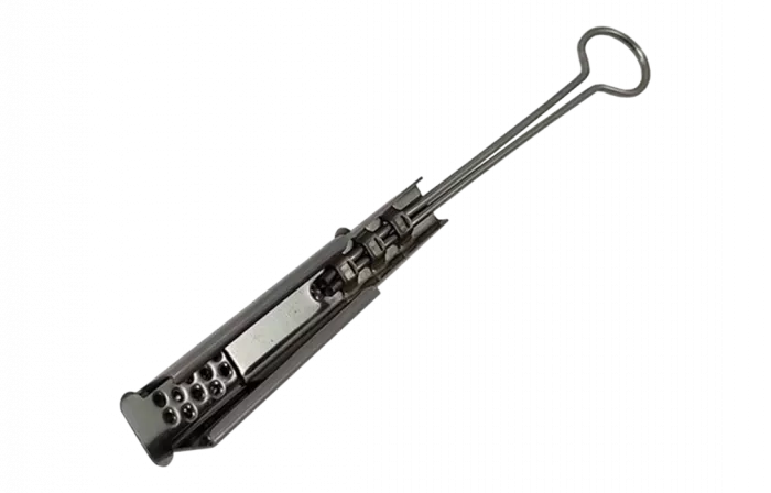 Зажим натяжной ODWAC-23 (нерж) для круглого кабеля до 8мм 1,8кН