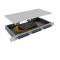 Кросс 19" NTSS PREMIUM, предсобранный 1U, 8 портов SC/UPC, 9/125 мкм