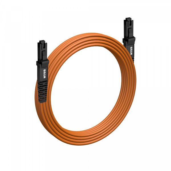 Шнур оптический NTSS dpc MTRJ/female-MTRJ/female 62.5/125 2.0мм 2м LSZH (патч-корд)