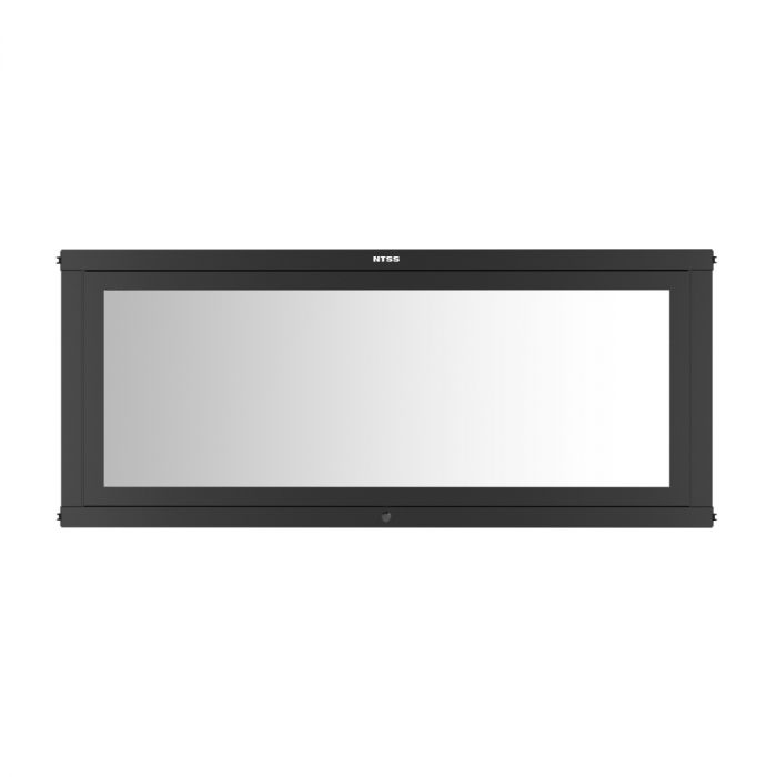 Секция крыши системы изоляции NTSS обслуживаемая с окном, ширина коридора 1800 мм, длина 800 мм, RAL 9005 чёрный