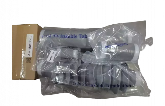 ИМАГ-Муфта-35-TO-1х300-400 - комплект концевой муфты холодной усадки внешней установки для 1-жил. кабеля с изоляцией из СПЭ на 35 кВ, 1х300-400 мм2