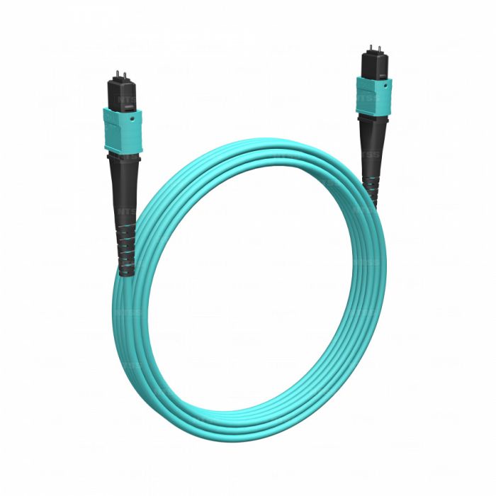 Волоконно-оптическая сборка trunk NTSS PREMIUM 8ов, MTP/UPC (female)-MTP/UPC (female), полярность А, 50/125 OM3, 5м, LSZH