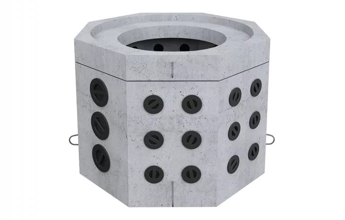 Колодец Призма КИП Д8 В25 10(80) ССД-Пайп