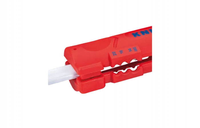 KN-1664125SB	Стриппер для плоского, круглого и водостойкого монтажного кабелей, 0.8/1.5/2.5 мм², длина 125 мм, SB