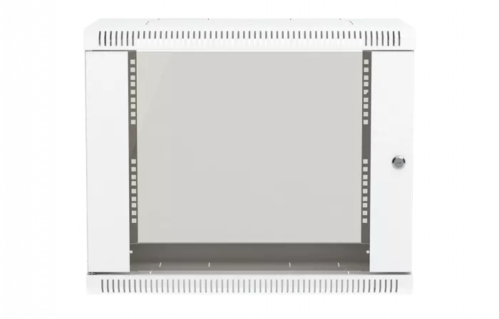 Шкаф телекоммуникационный настенный разборный 19”,15U(600x550), ШТ-НСр-15U-600-550-С дверь стекло ССД
